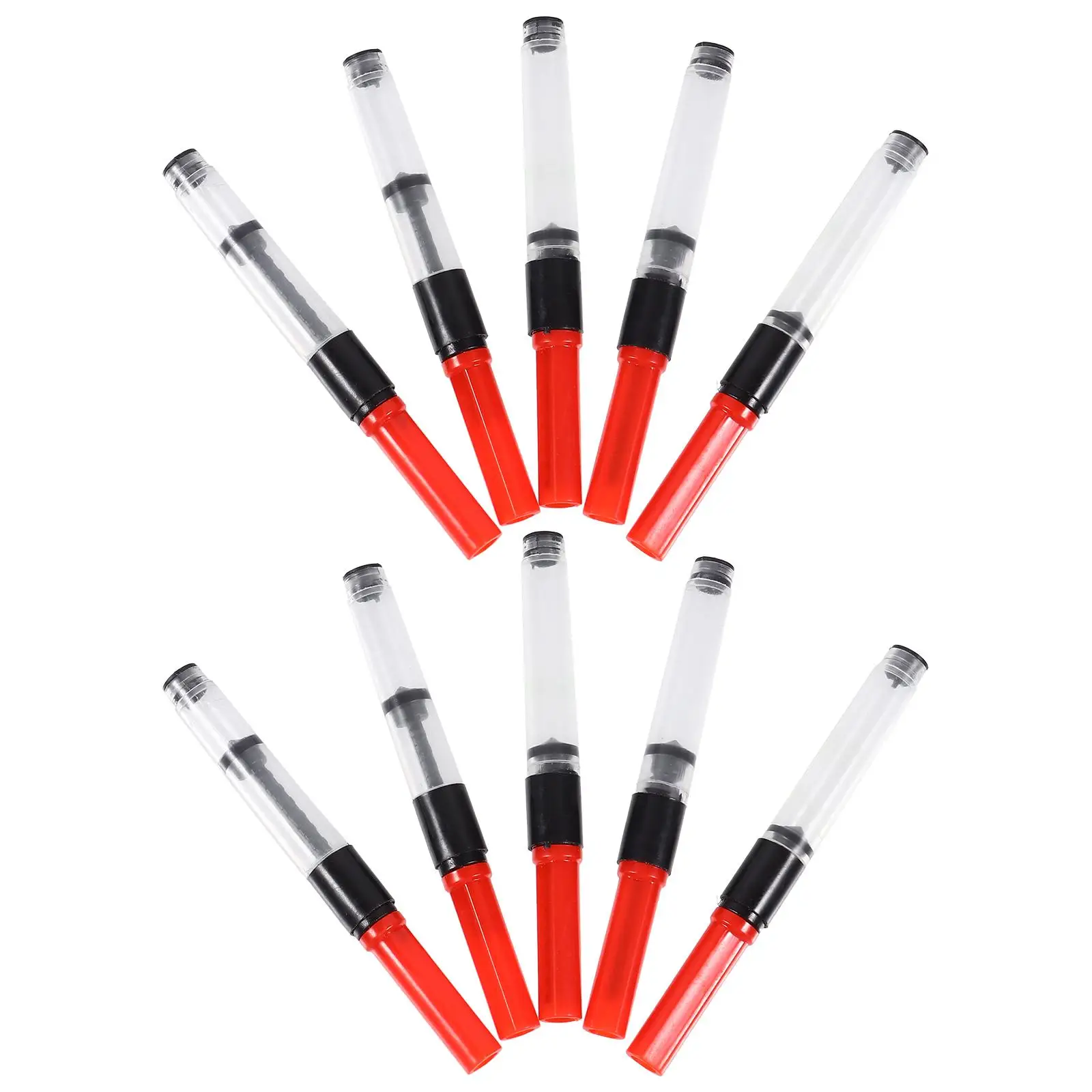 10 Pcs Ink Absorber Fountain Pen Converter Auxiliary Plastic Student Refillable Pens