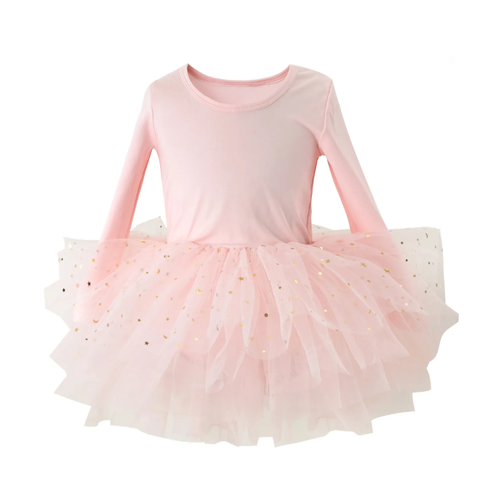 Nova menina ballet tutu vestido 2-8 anos moda profissional crianças dança vestido de festa desempenho traje princesa vestido de casamento