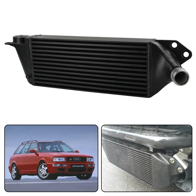 Aluminium-Ladeluftkühler Hochleistungs-Upgrade Competition EVO1 Gne.2 Passend für 1992-1996 Audi 80 S2 RS2 Quattro B3 B4
