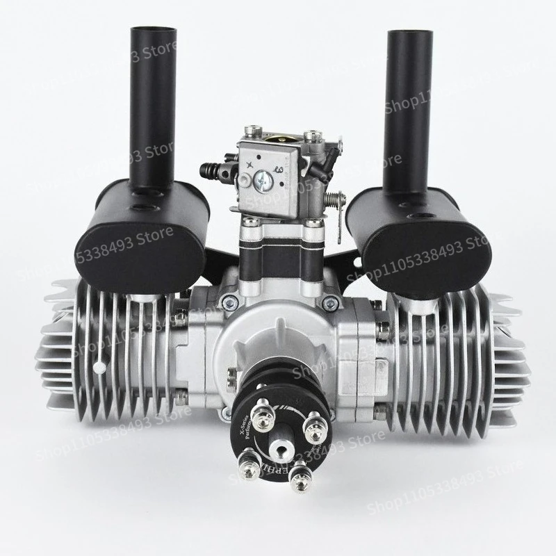 For EPHIL X-76cc-T Model Aircraft Model  Engine Opposite Twin-cylinder Two-stroke Fixed-wing Engine