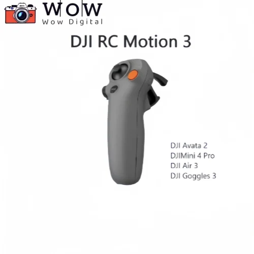 DJI RC Motion 3 Provides Convenient and Responsive Control, for DJI Avata 2