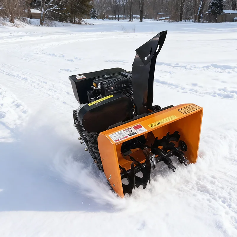 Automatic Power Industrial Remote Control Self-propelled Snow Blower Snow Clearing Width 620mm 1000mm