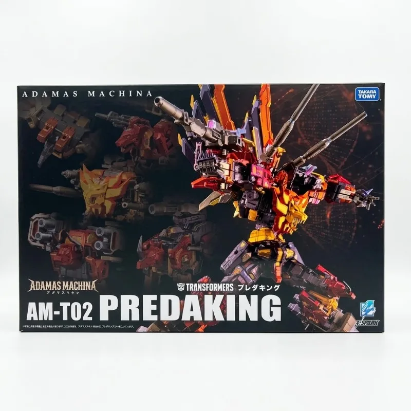In Stock Transformation Toys Adamas Machina AMT-02 Predaking Toy Collection Gifts