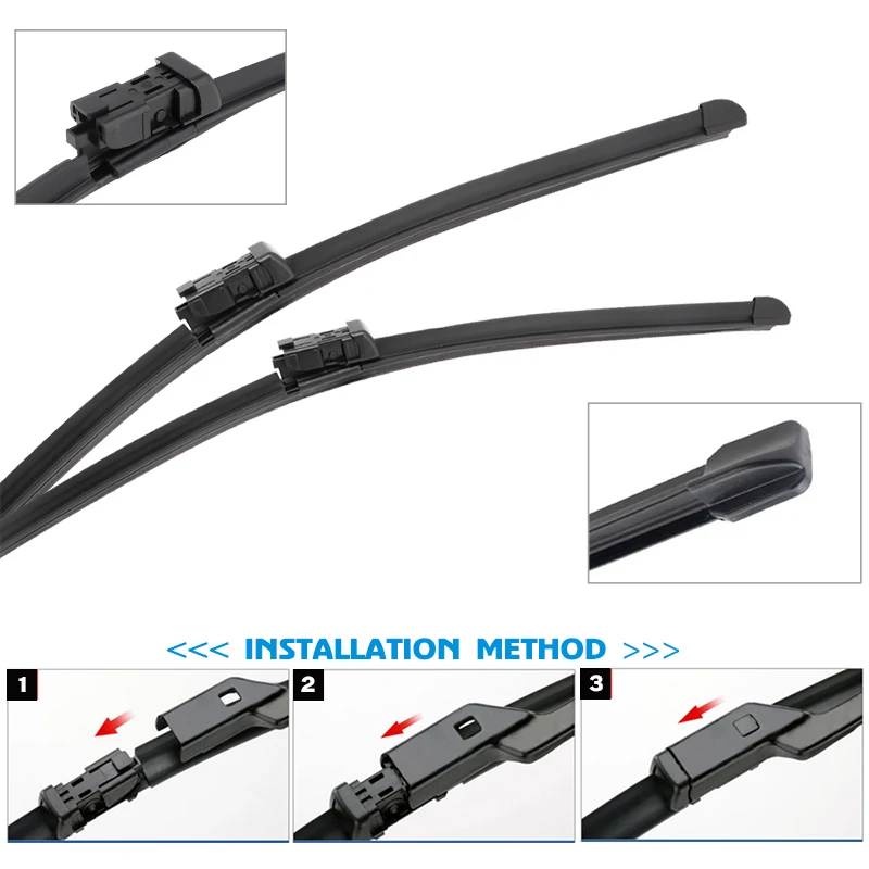 Car Wiper Blade For Honda CIVIC Coupe Sedan Hatch EK EJ EM FB  1995-2026 Windshield Rubber Refill Front Window Wiper Accessorie view 3