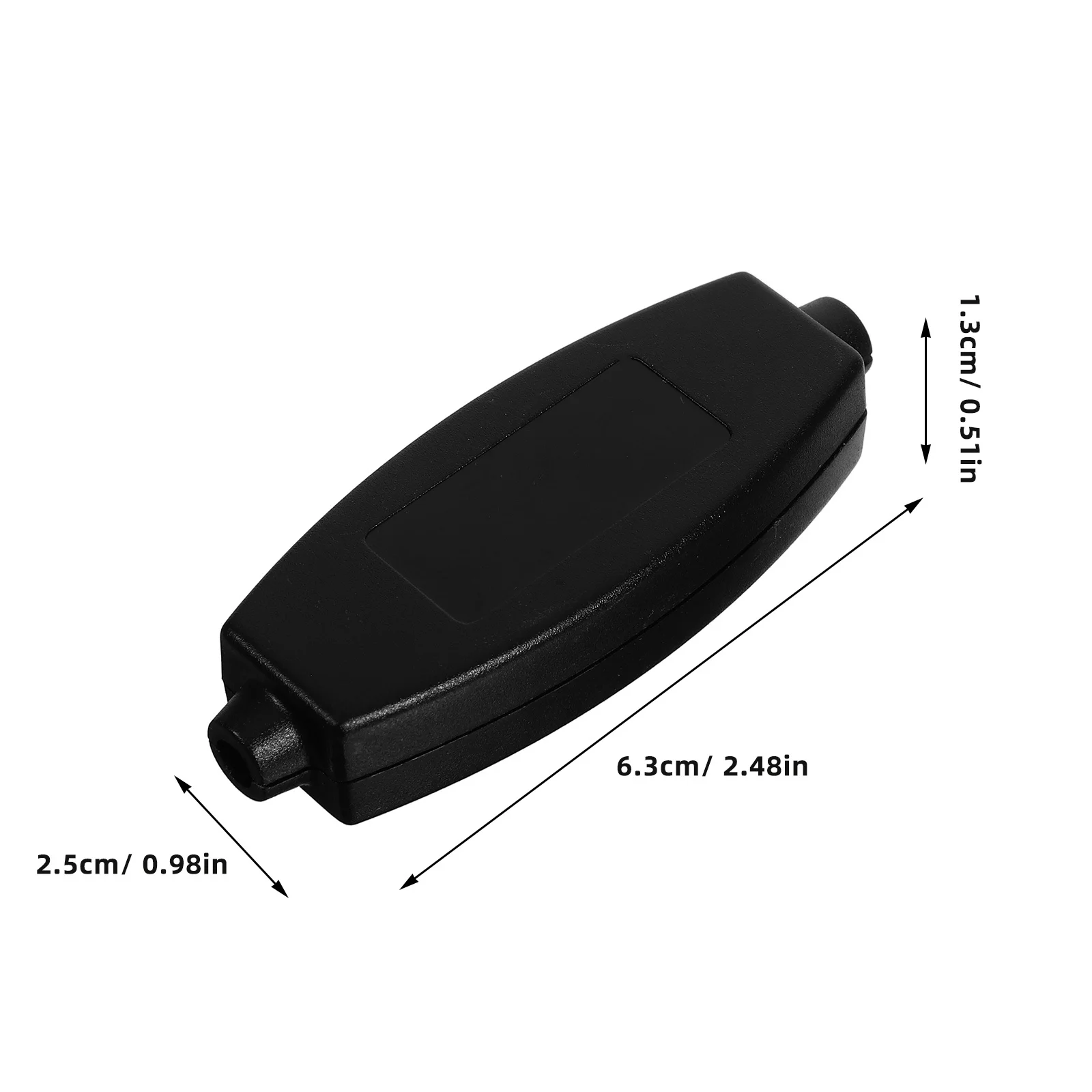 

20Pcs Box ABS Black Plastic Enclosure Compact Case Pcb Housing Industrial Circuit Protection Wiring Project