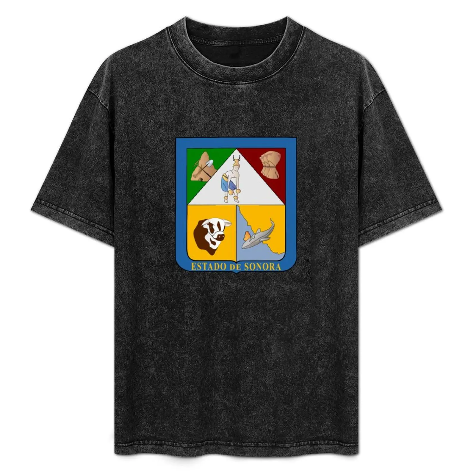 

Coat of Arms of Sonora, Mexico T-Shirt High Quality Durable T-Shirt