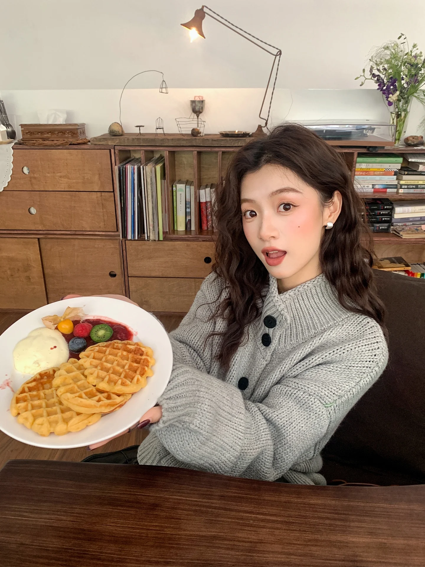 

Thiened Warmth Sweater Coat ey Collar 2025 Winter New Sle Lazy Loose Knitted Cardigan Women's Faion Commute Sle