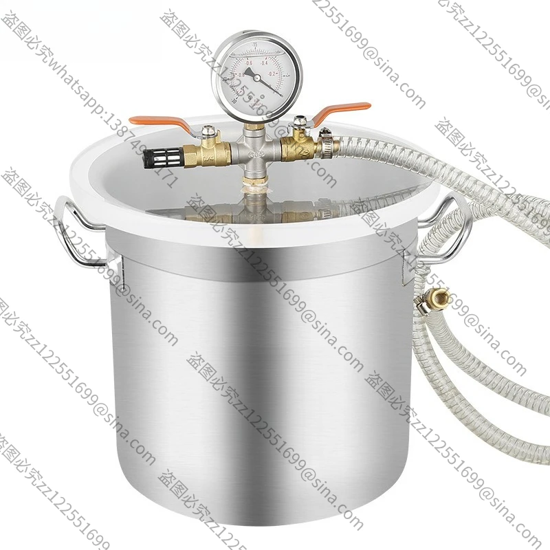 Suitable for Vacuum Drying Oven Laboratory Stainless Steel Dryer Bubble Defoaming Bucket Industrial Glue Silica Gel Defoaming