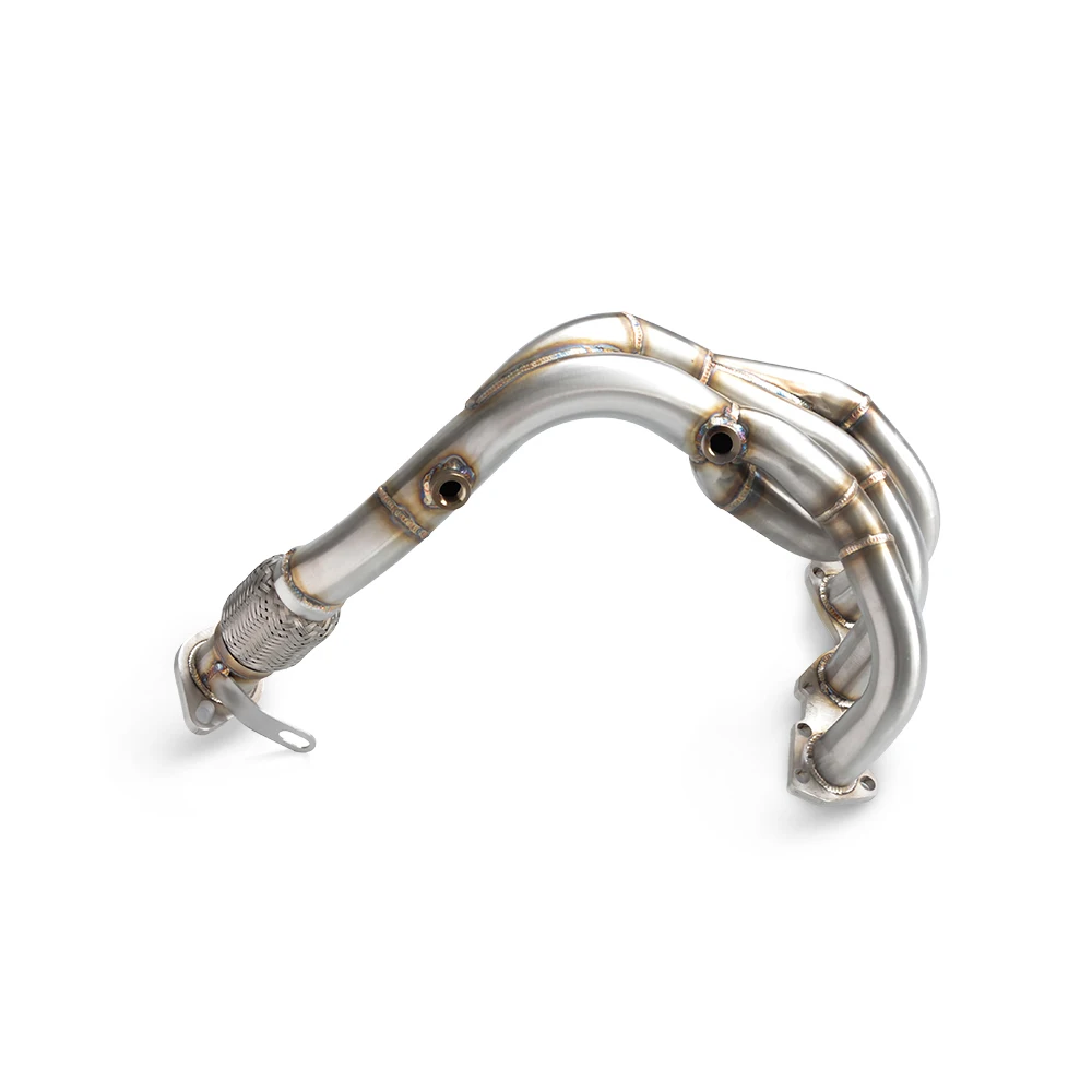Uitlaatspruitstuk voor Peugeot 206 207 1.6 2006-2016 Racing Performance Header Uitlaatsysteem