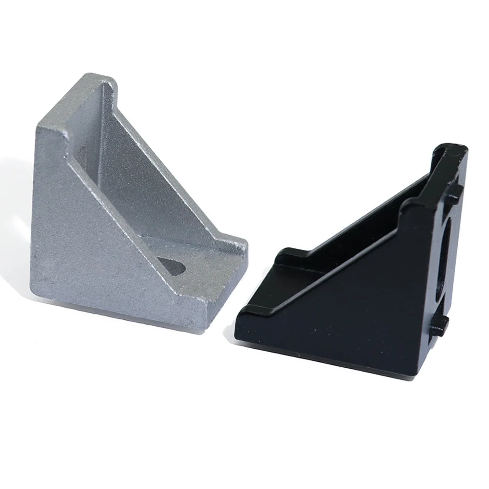 20pcs 3030 Corner Fitting Angle 30x30 Decorative Brackets Aluminum Profile Accessories L Connector Fasten connector