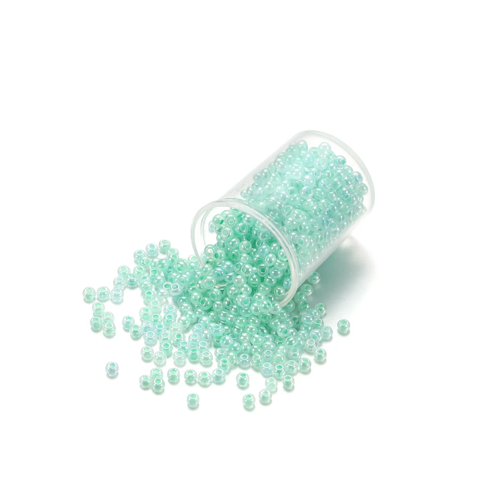 1000/1800 Stuks 2Mm Snoep Kleur Tsjechisch Glas Zaad Kralen Schattige Bulk Kleine Kraal Armband Handwerk Voor Diy Sieraden Maken Accessoires