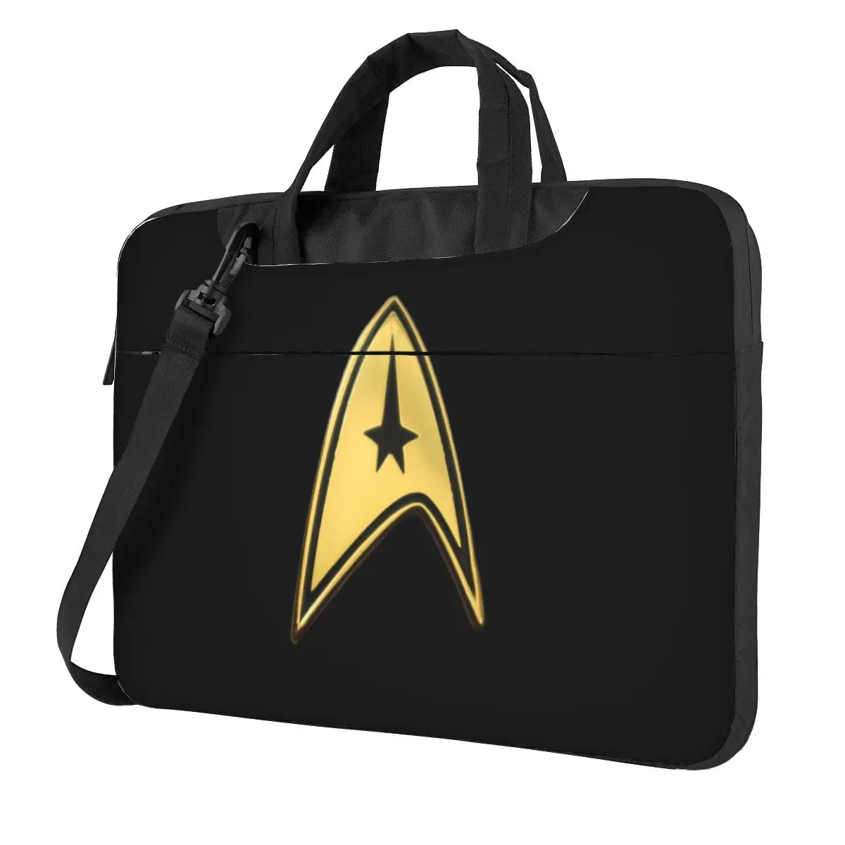 Star Treks Science Fiction TV Series Crossbody Laptop Bag Case Computer Bag13 14 15.6 Inch Notebook Pouch for Macbook Pro Lenovo