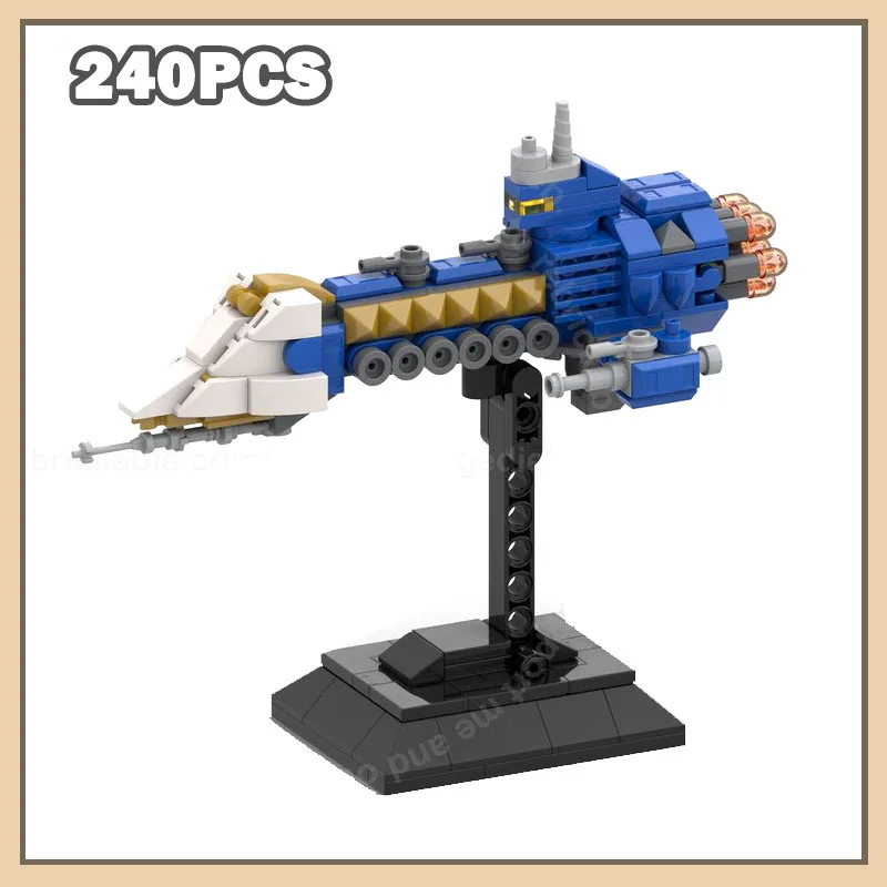 

MOC-176696 MOC Building Blocks 40k Light Cruiser Assembly Game Compatible Bricks Vehicle Toy Gift 240PCS Creative Building Block