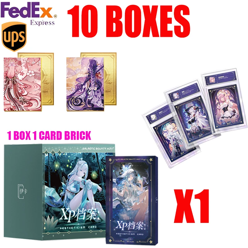 Ika XP Files 3 Goddess Card Hobby Anime Waifu Card CCG EP SSP Rare carte da collezione regali giocattolo