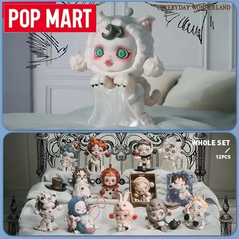 البوب مارت Skullpanda اليومية العجائب سلسلة صندوق أعمى اللعب الأصلية أنيمي عمل الشكل مفاجأة صندوق غامض الدمى الديكور #6