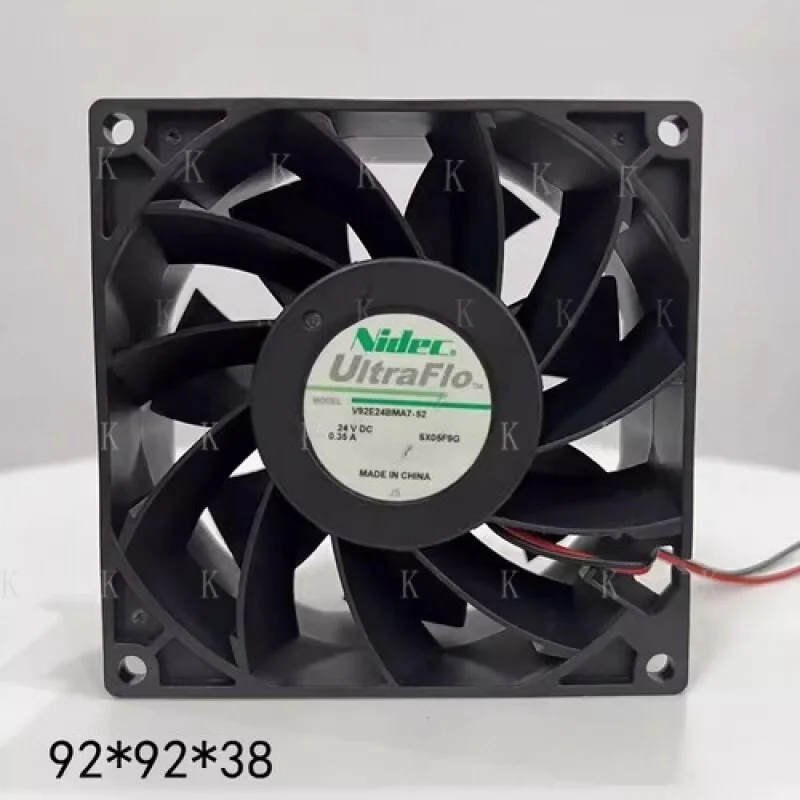 

C FOR NIDEC V92E24BMA7-52 DC24V 0.35A 9CM 3-Wire Inverter Silent Cooling Fan