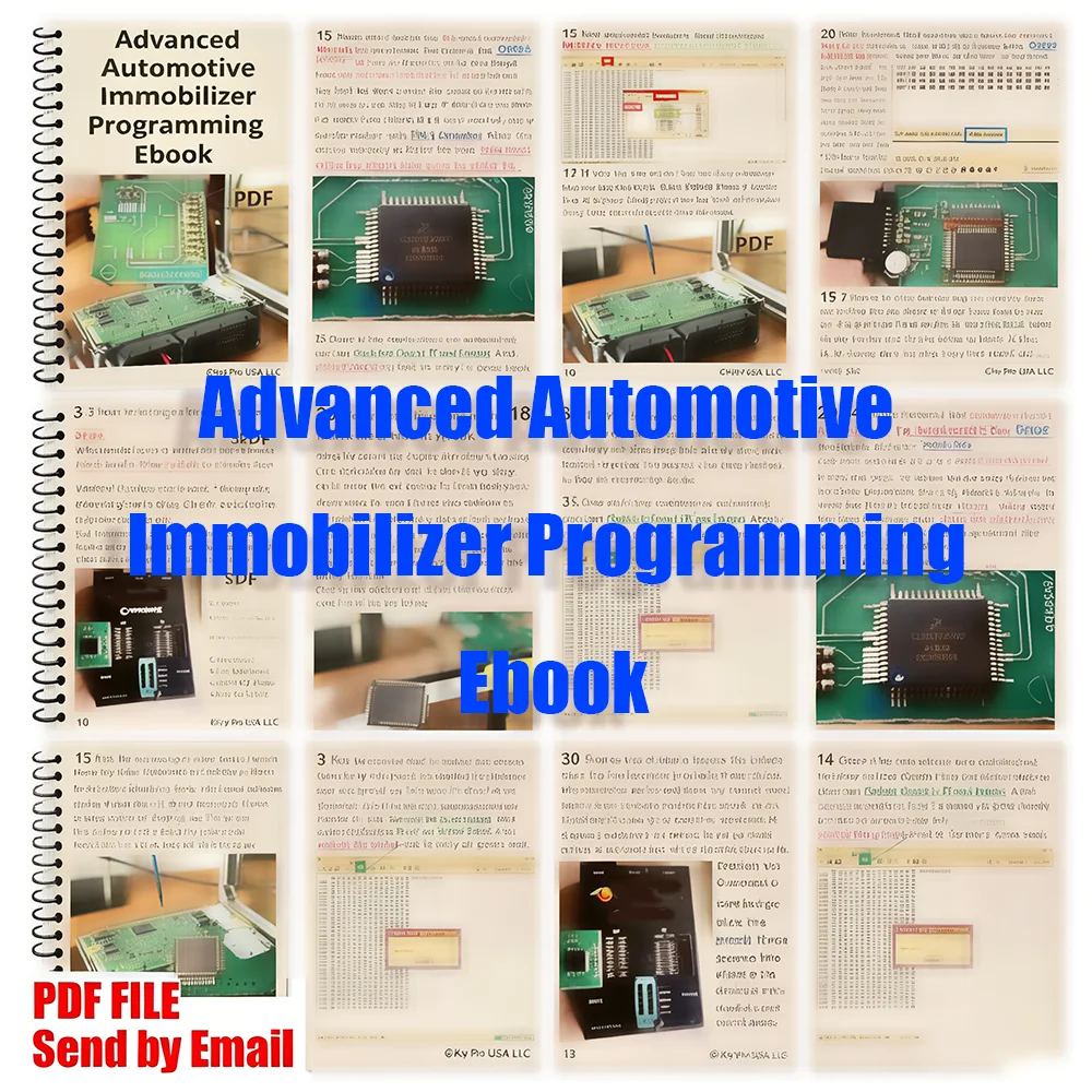Advanced Automotive Immobilizer Programming Ebook PDF File for ECU to Check Perform Programming Upgrade the software Install PDF