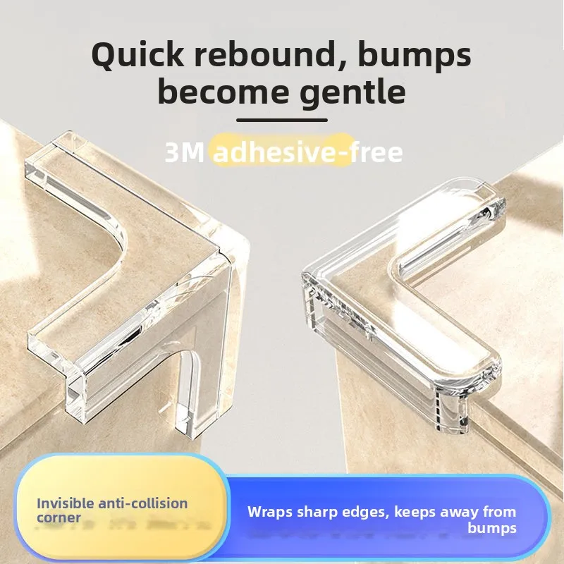 

Transparent Silicone Table Corner Protectors Baby Proofing Furniture Child Se Bumps Pre Fly Blue Valley Brand