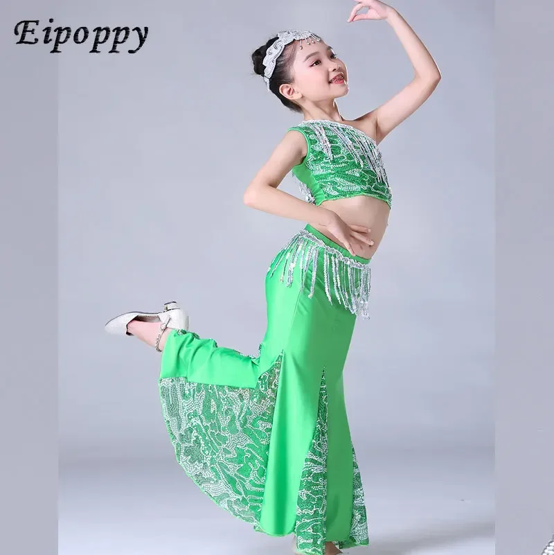 Kinder Dai Tanz kleid Performance Kostüm Praxis Performance Wear