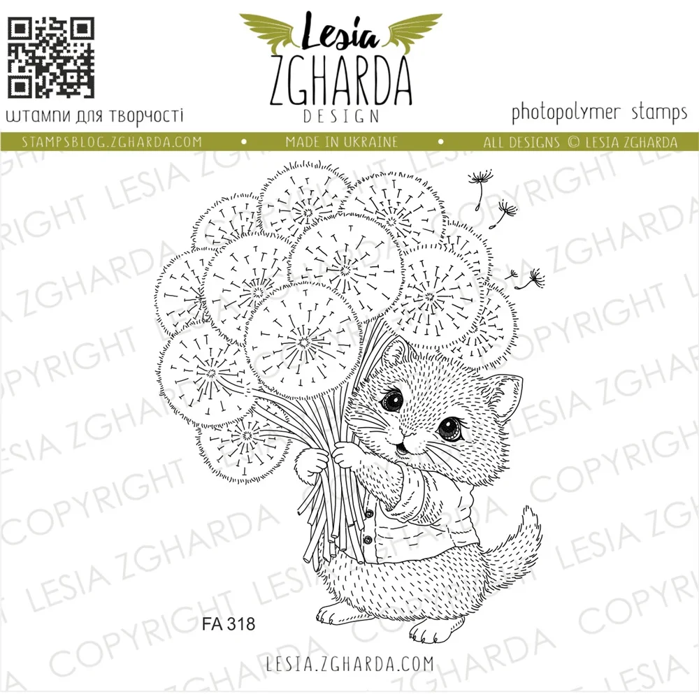 April 2026 New Dandelions with Sentiments Happy Dayschill Fox on a Deck Chair Stamps DIY Scrapbook Diary Greet Card Decoration - view 3