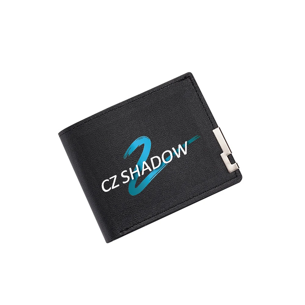 Cz Shadow Logo Men's Wallet Card Holder Casual Business Fashion Design Style Print Pattern view 5