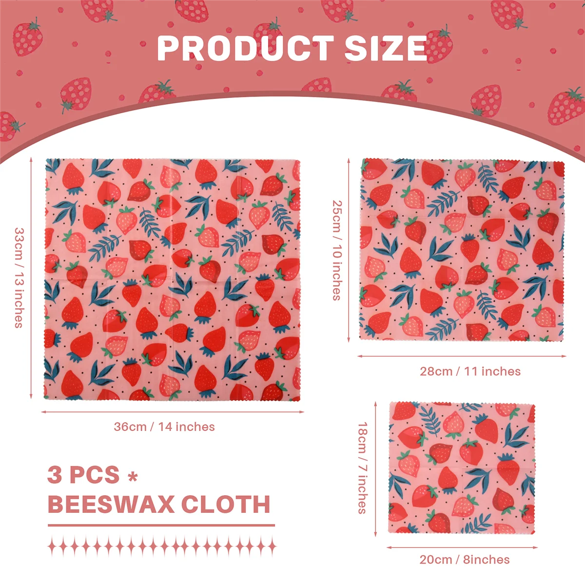 1 مجموعة قابلة لإعادة الاستخدام شمع العسل القماش التفاف الغذاء الطازجة حقيبة غطاء الغابة حفلة النحل الشمع التفاف لساندويتش الجبن HY