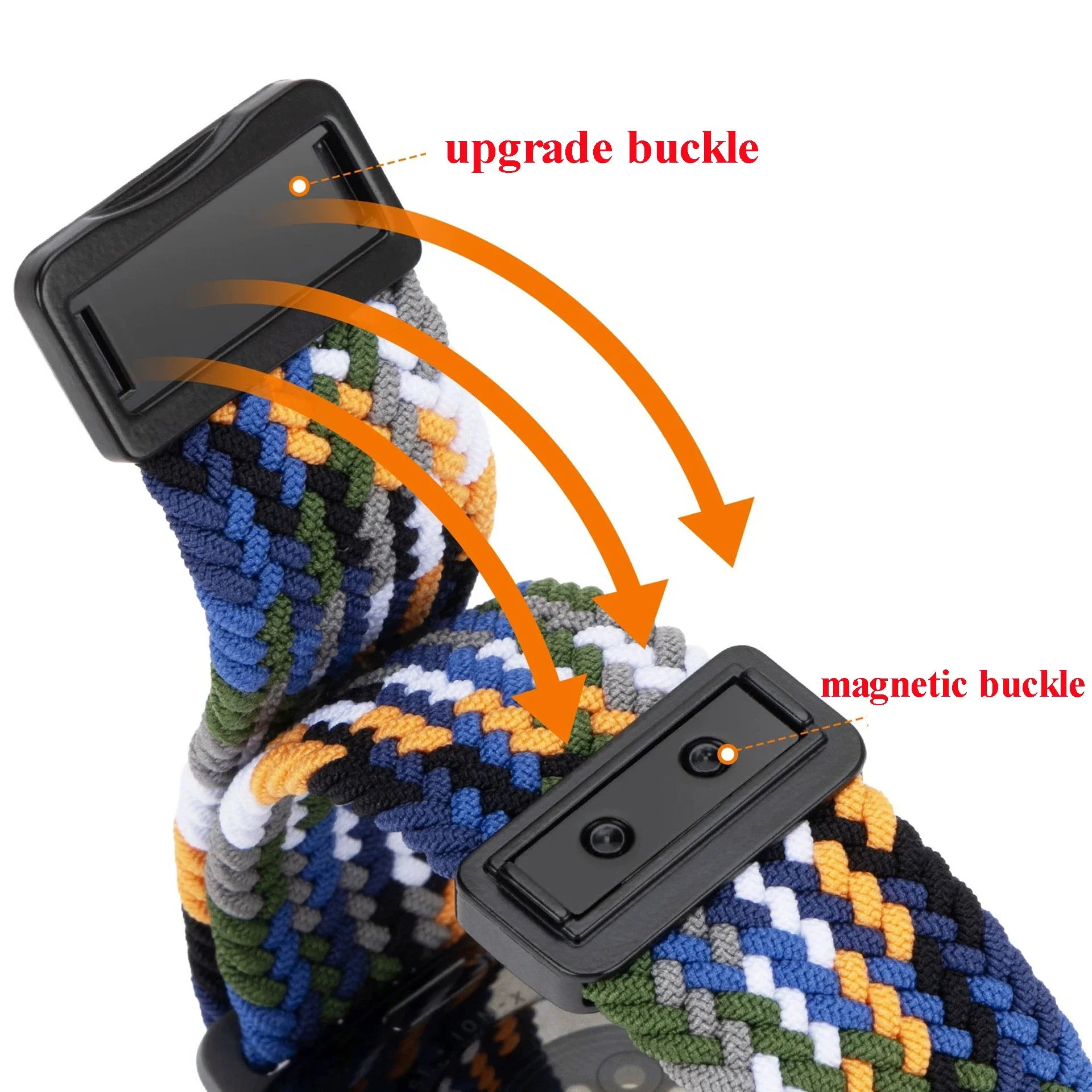 Braided Nylon Loop Strap+TPU Case For Redmi Watch 6 Active Magnetic Bracelet Sport Correa With Screen Cover For Redmi 6 Active