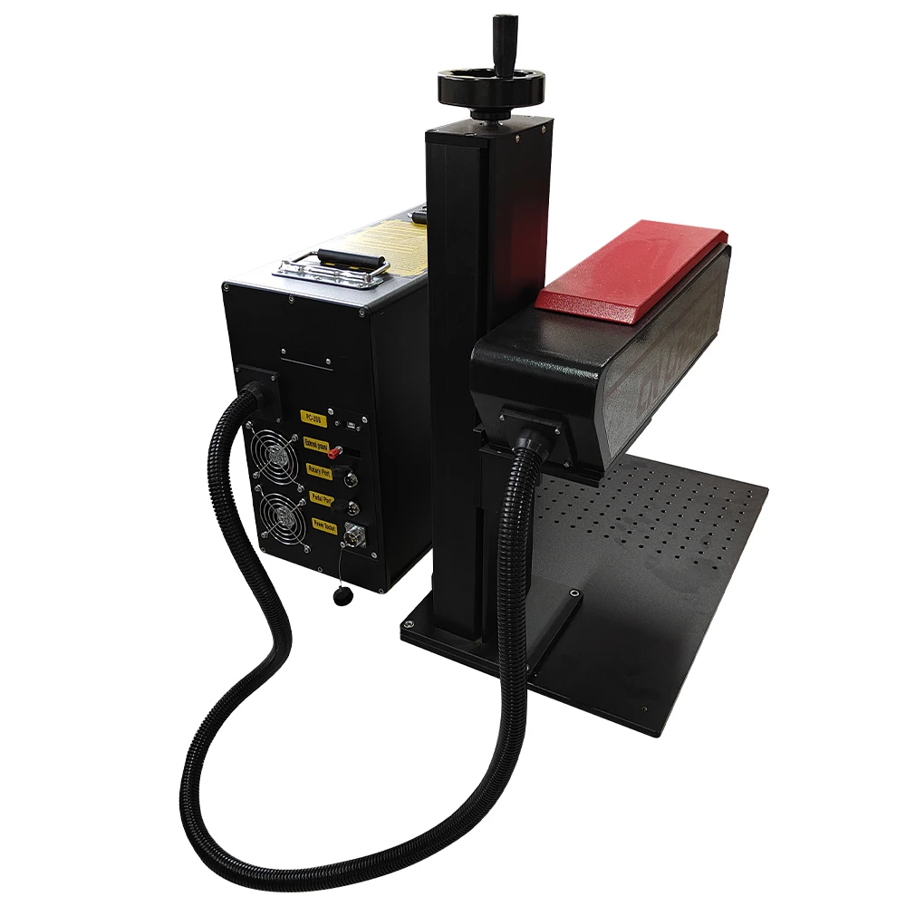do 3D engraving work on metal with fiber laser marking machine with good price