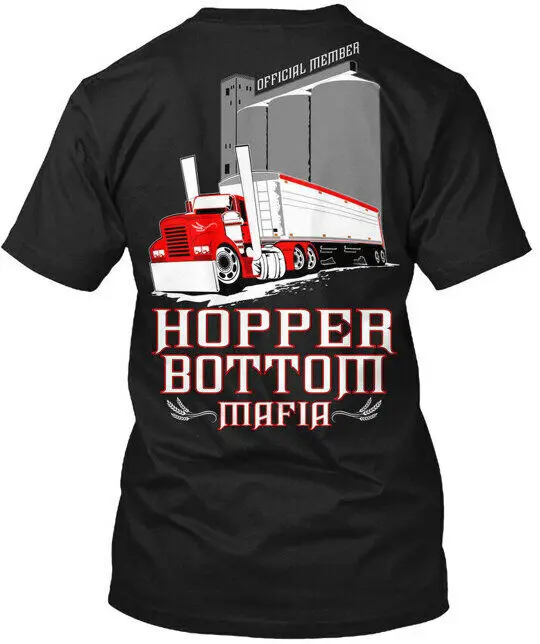 Hopper Bottom Long Nose Official Member Mafia T-Shirt Made in USA Anime Pattern Clothing Cotton Short SleeveAnime Graphic T-shir