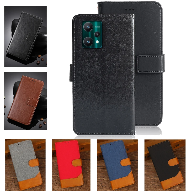 Leather Wallet For Realme 9 Pro Flip Fashion Luxury Card Protective Protective Book Style Bags For Realme9Pro RMX3471 RMX3472