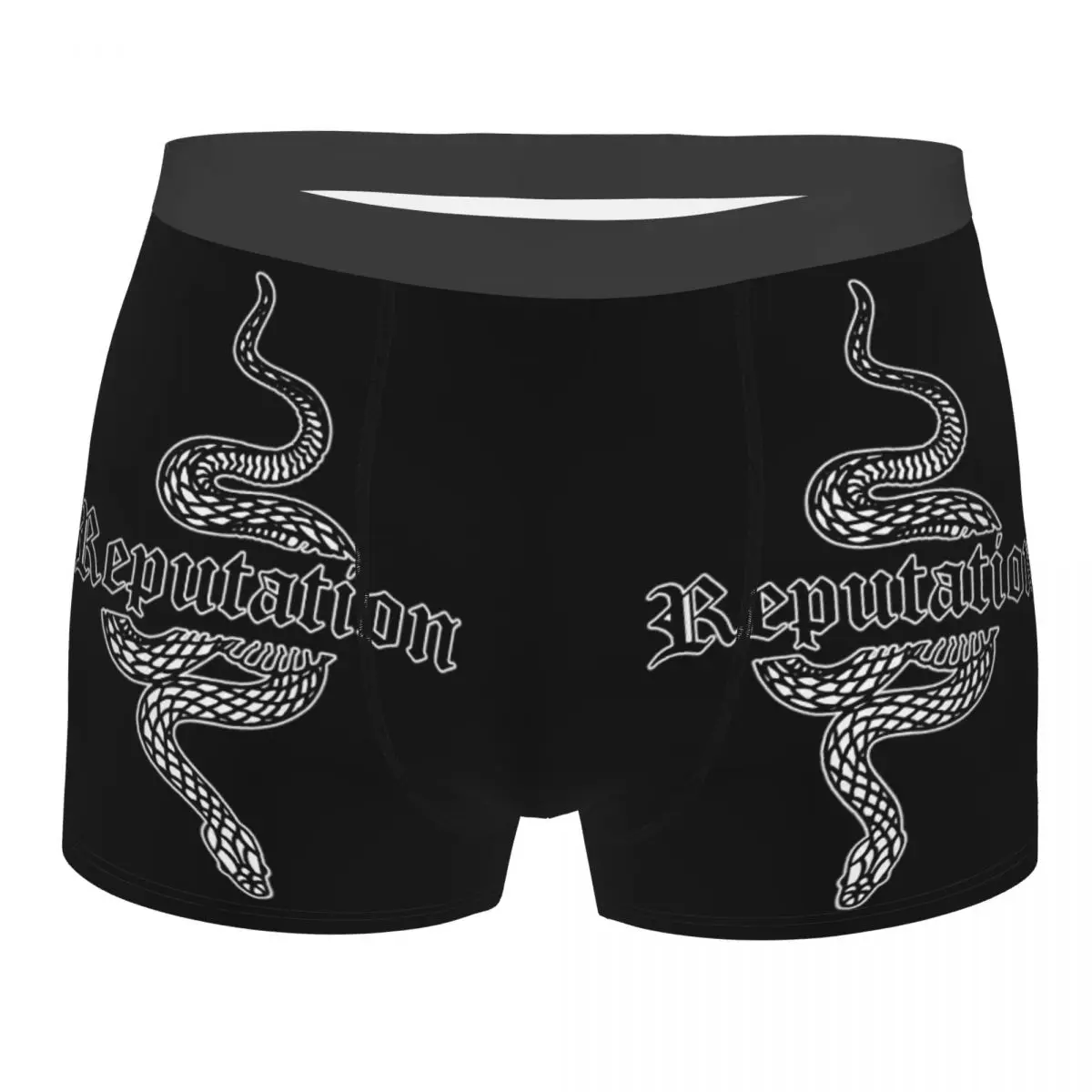 

Snake Reputation In The World Men's Boxer Briefs, Highly Breathable Underpants,High Quality 3D Print Shorts Birthday Gifts