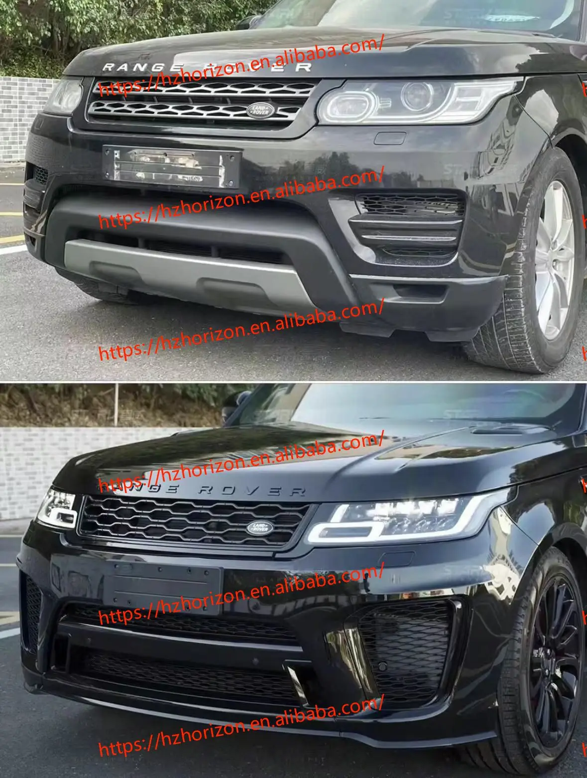 Harga pabrik grosir bodykit L494 Svr Oem 2013 update 2022 Range Rover Sport diperbarui New Range Rover Body Kit