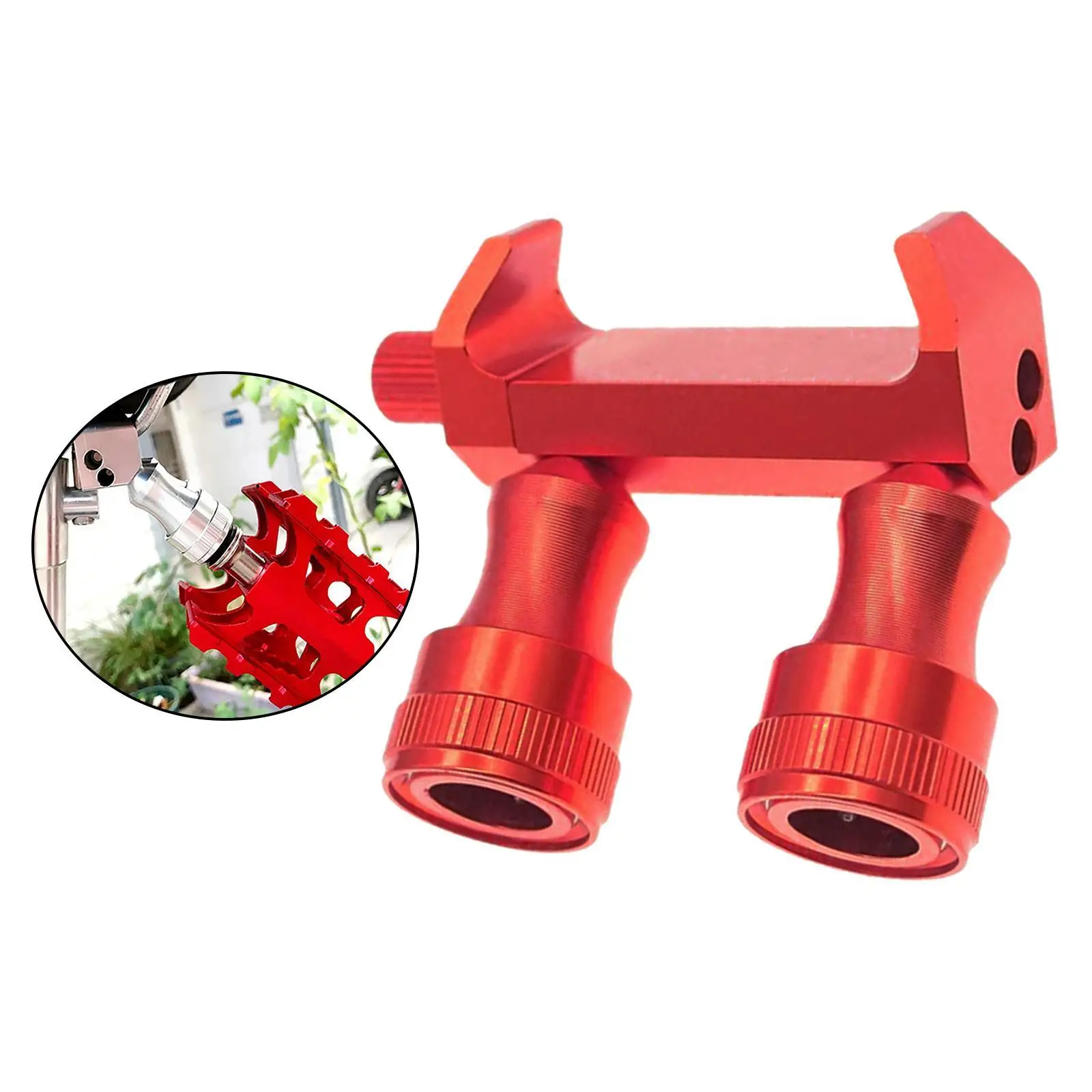 

1 Piece Quick Release Pedal Bracket Holder Adapter for Foldable Saddle Pedal