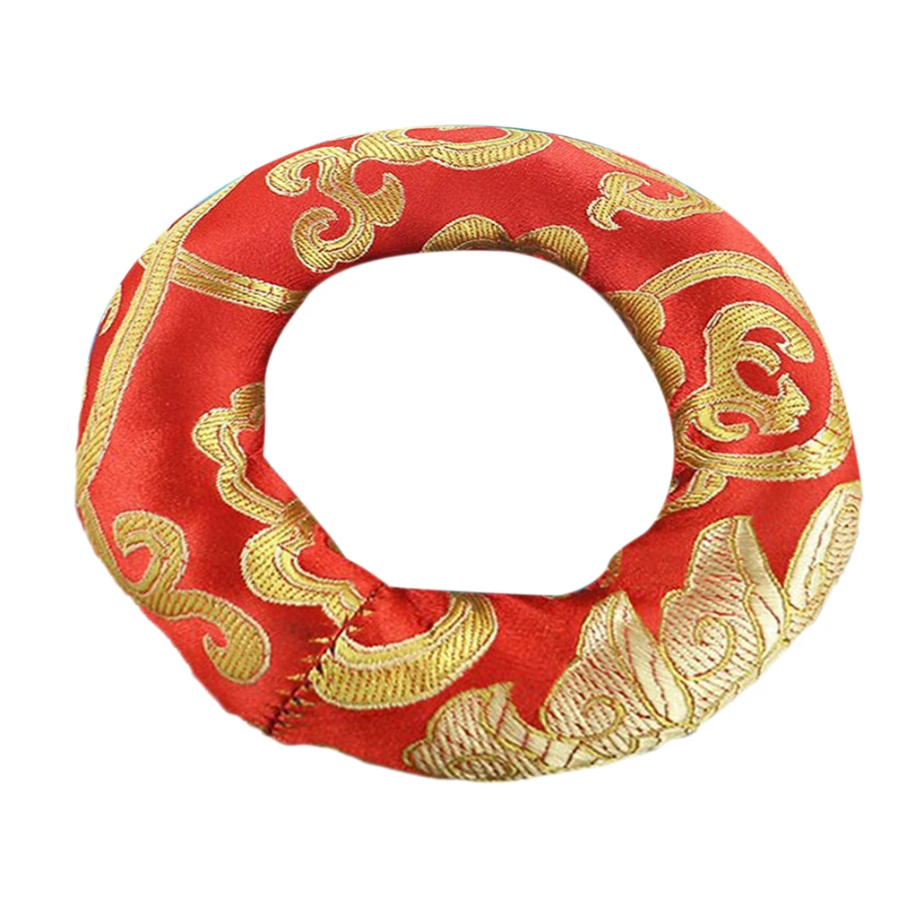 

Buddha Sound Bowl Cushion Nepal Handmade High Grade Cotton Mat Exquisite Design Fixing Tool Sound Bowl Cushion Buddhism