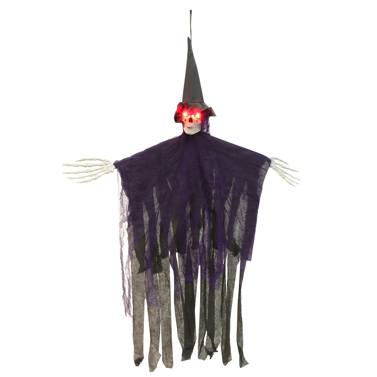 

1Pcs Halloween Glowing Hanging Ghost Pendant Perfect Spooky Door Pendant Halloween Party Hanging Ghost Decoration