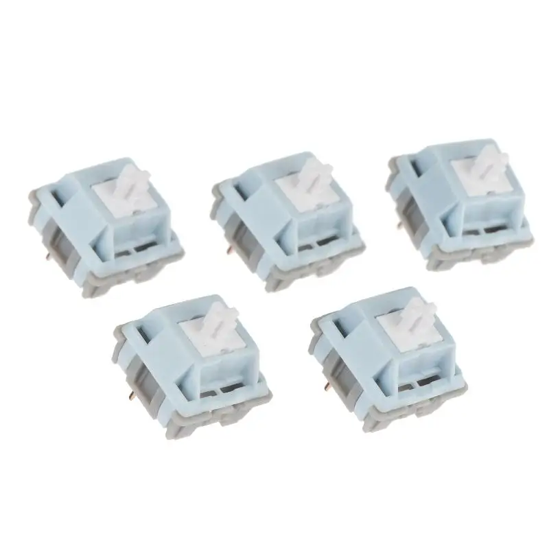 Linear Silent Switch Jarvis JJ 5-PIN 35gf Pre Lubed POM Creamy Switches For Custom DIY 60% Gaming Mechanical Keyboard