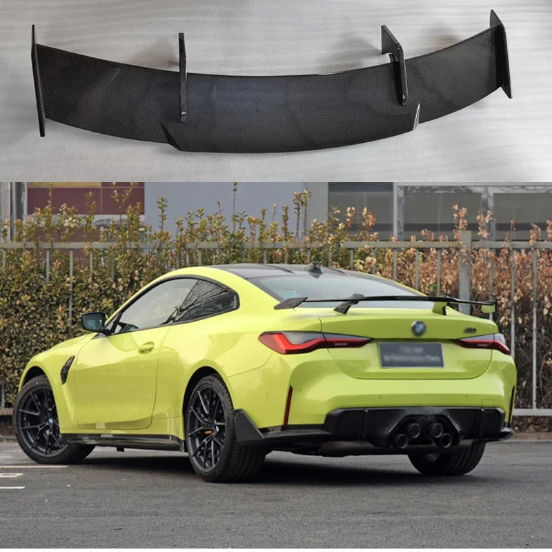 M4 M performance Style GT Carbon Fiber Modified Rear Trunk Universal Spoiler For BMW M1 M3 M4 M5 M6 G22 G23 G80 G82 G14 F32 F82