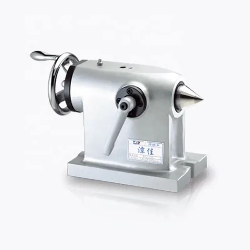 

2026 TJ-125 Series(Manual Tailstock) Taiwan Lathe Manual Tailstock Parts 4th Axis Rotary Table with Tailstock