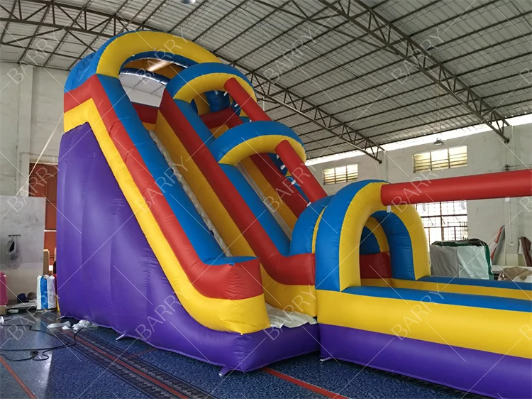 الصين بحيرة الكبار التجارية رخيصة كبيرة نفخ المياه الشريحة بارك للبيع الفناء الخلفي نفخ الشريحة #6