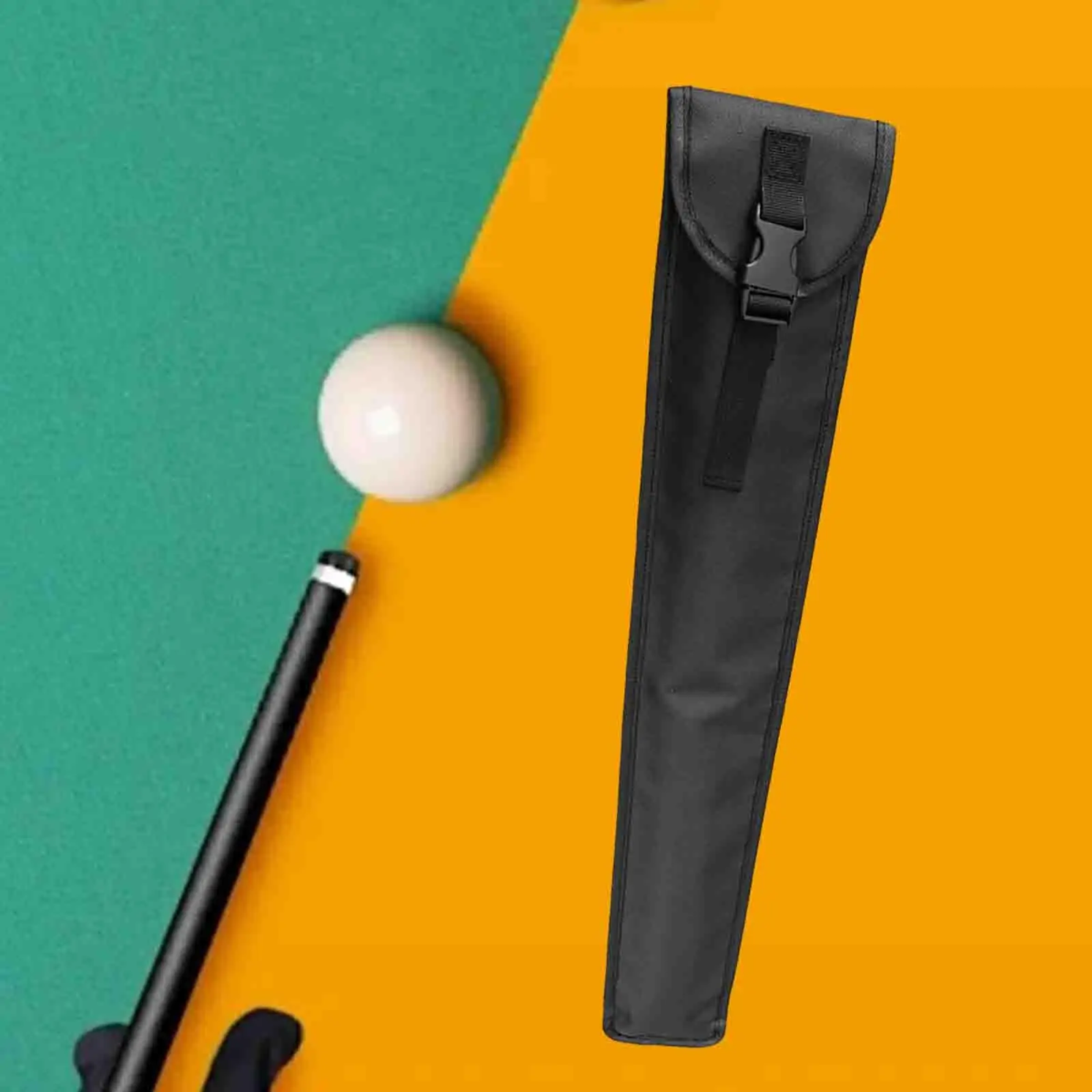 

Чехол для переноски бильярдного кия, сумка для бильярдного кия для 1/2 палки, устойчивый к царапинам