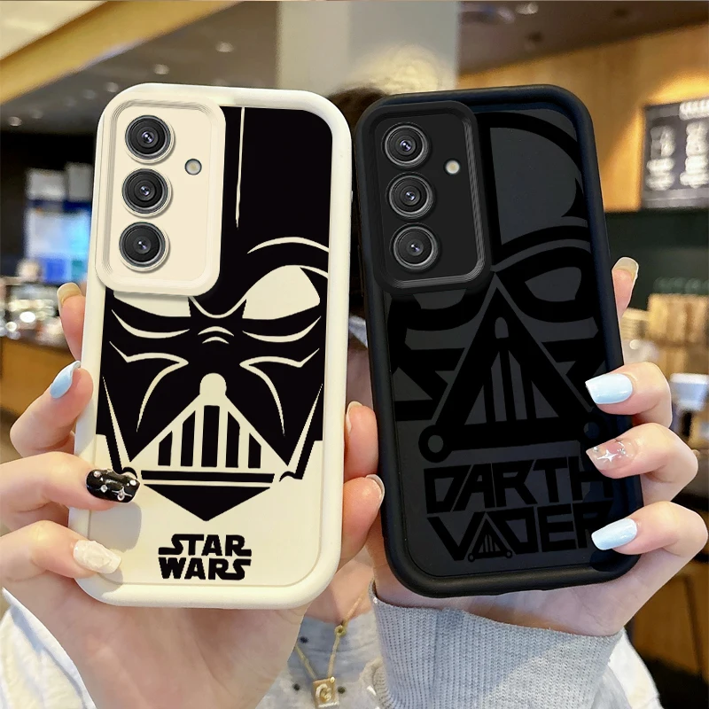 S-Stars W-Wars Darth Vader Phone Case For Samsung Galaxy A36 A35 A34 A33 A32 5G A31 A30 A24 A23 A22 A16 A12 A50S M55 Matte Cover