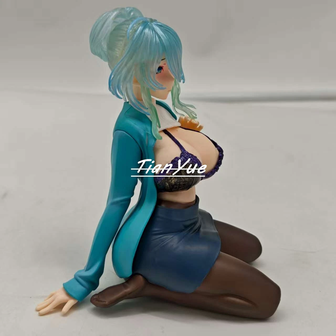 يوكينو فتاة شعر زرقاء جميلة نموذج ألعاب هدية 14 سم #5