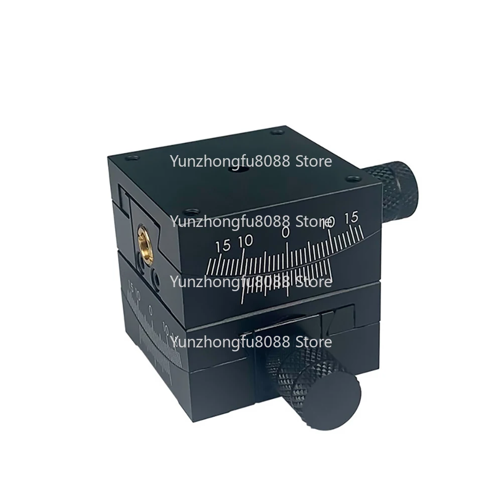 X Axis XY Axis  40mm GFWG40 GFG40 Sliding Table Manual Radian Angle Table Goniometer Swing Table Measurement Displacement Radian