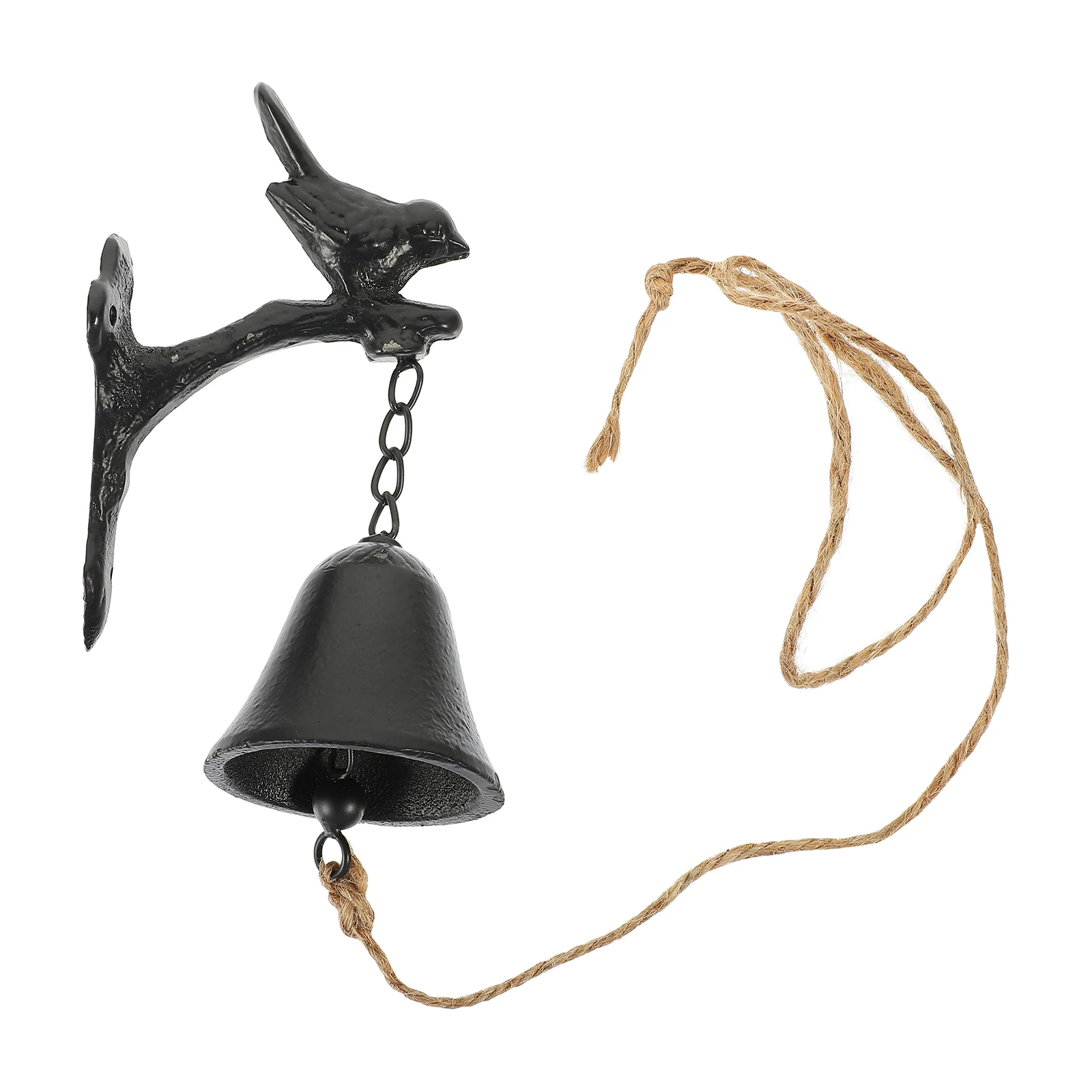 

Iron Hanging Decorative Wind bell Pendant Retro Chime Balcony Pendent Durable Outdoor Decors Modeling