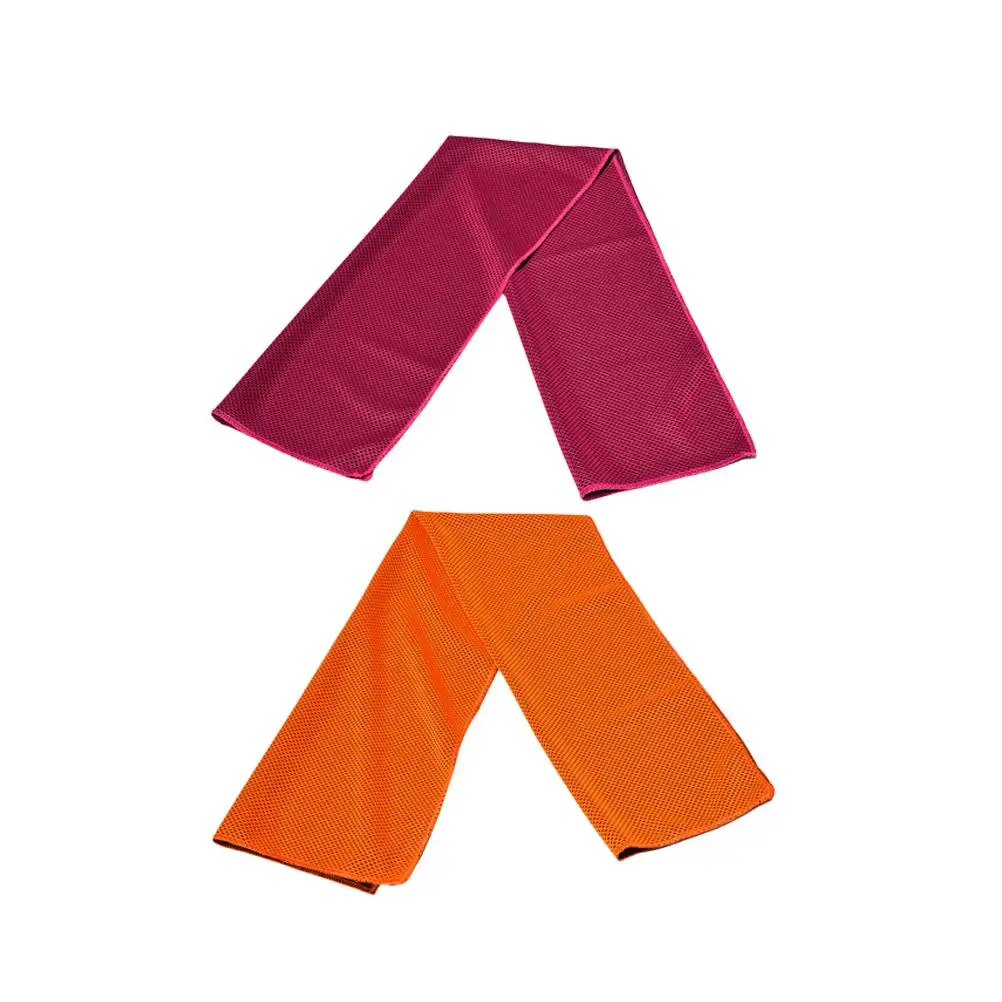 2Pcs Cooling Towel Quick Dry Gym Microfiber Sports Towel for Yoga Camping Swimming Fitness Golf Running Hiking Thin Breathable