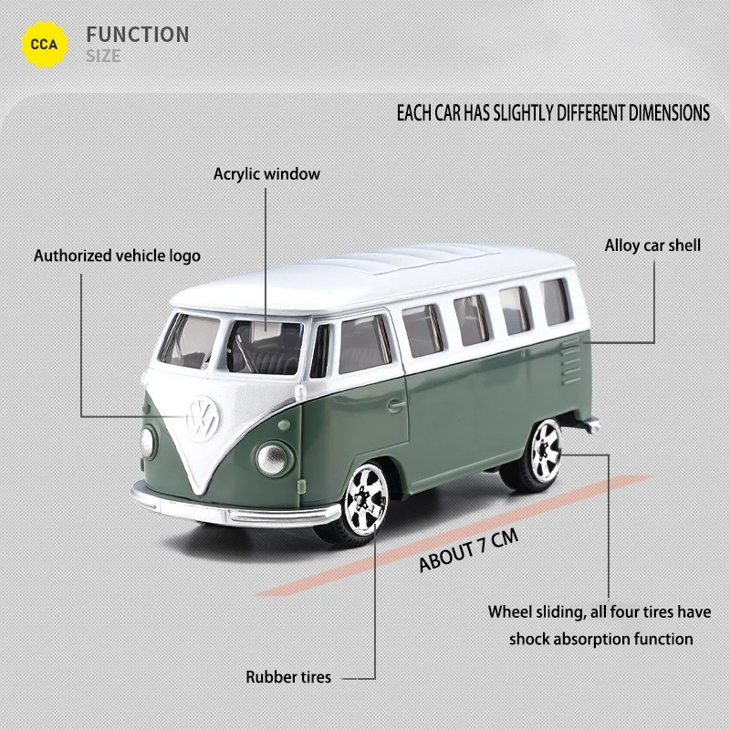 CCA MSZ 1:64TOYOTA LAND CRUISER Exquisite hanging model classic car static car model alloy die-casting car model collection toy