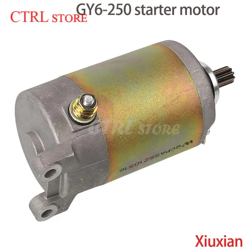 Scooter & CN250 CH250  Engine Spare Part Water Cooling Starter Motor For V3 V5 CF250 - Fit  250cc MotorcycleHOTHotaccessories
