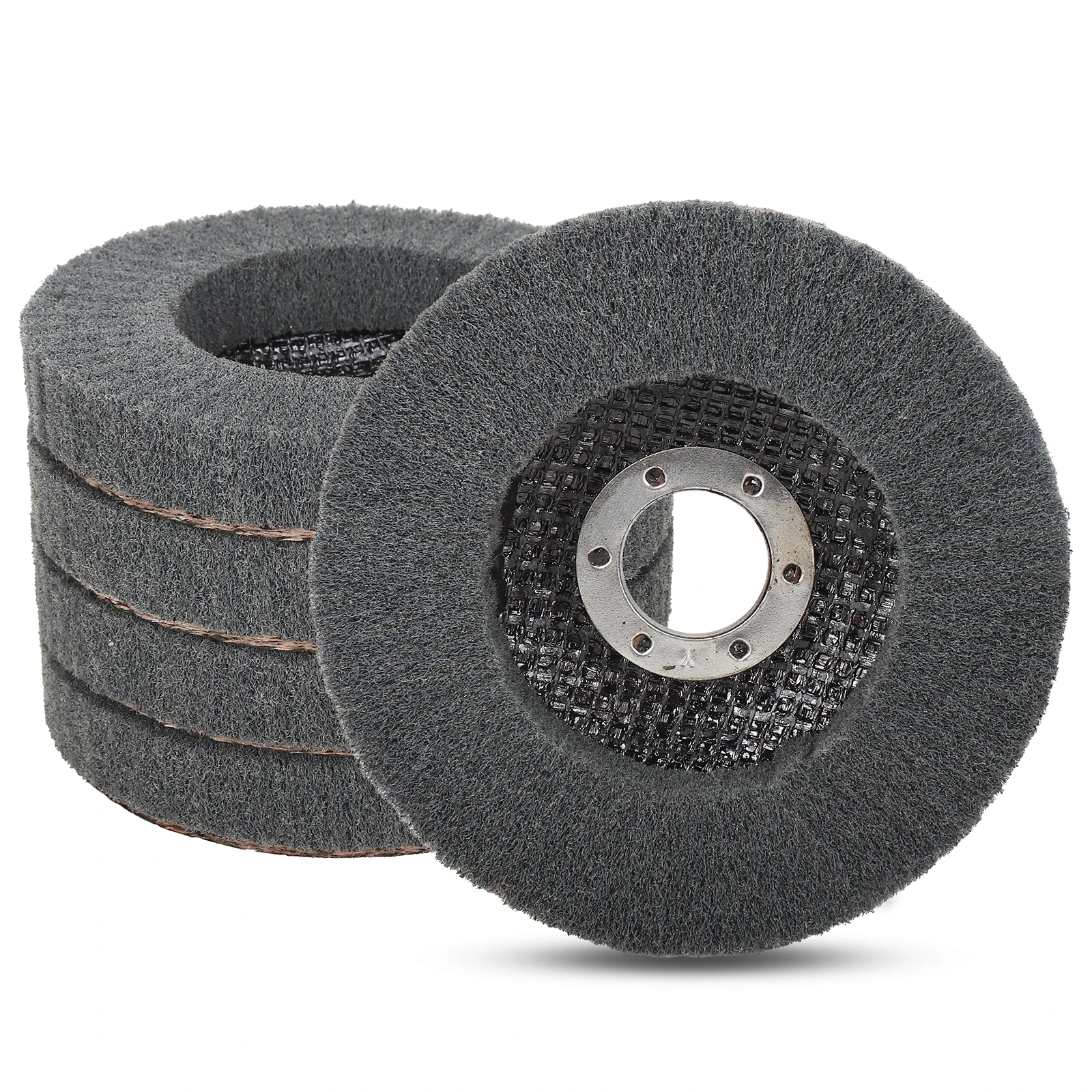 

SIFANG 4 Inch 2/5/10PCS Nylon Fiber Flap Polishing Wheel Disc 800 Grit For Angle Grinder For Wood Metal Buffing