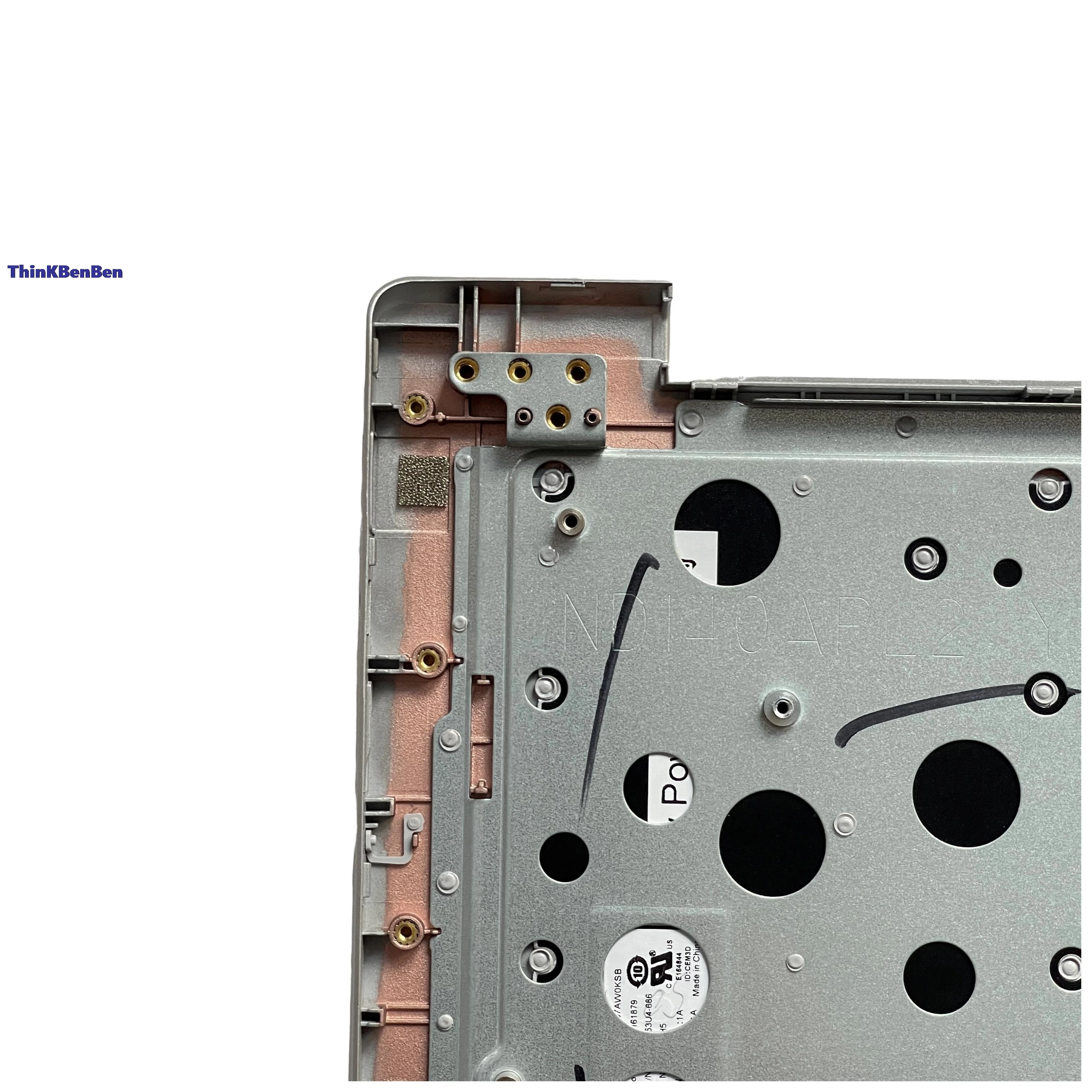 LAS اللاتينية الإسبانية الرمادية لوحة المفاتيح العلوي حافظة Palmrest شل غطاء لينوفو Ideapad S130 14 130s 14IGM 120s 14IAP 5CB0R61337 #5