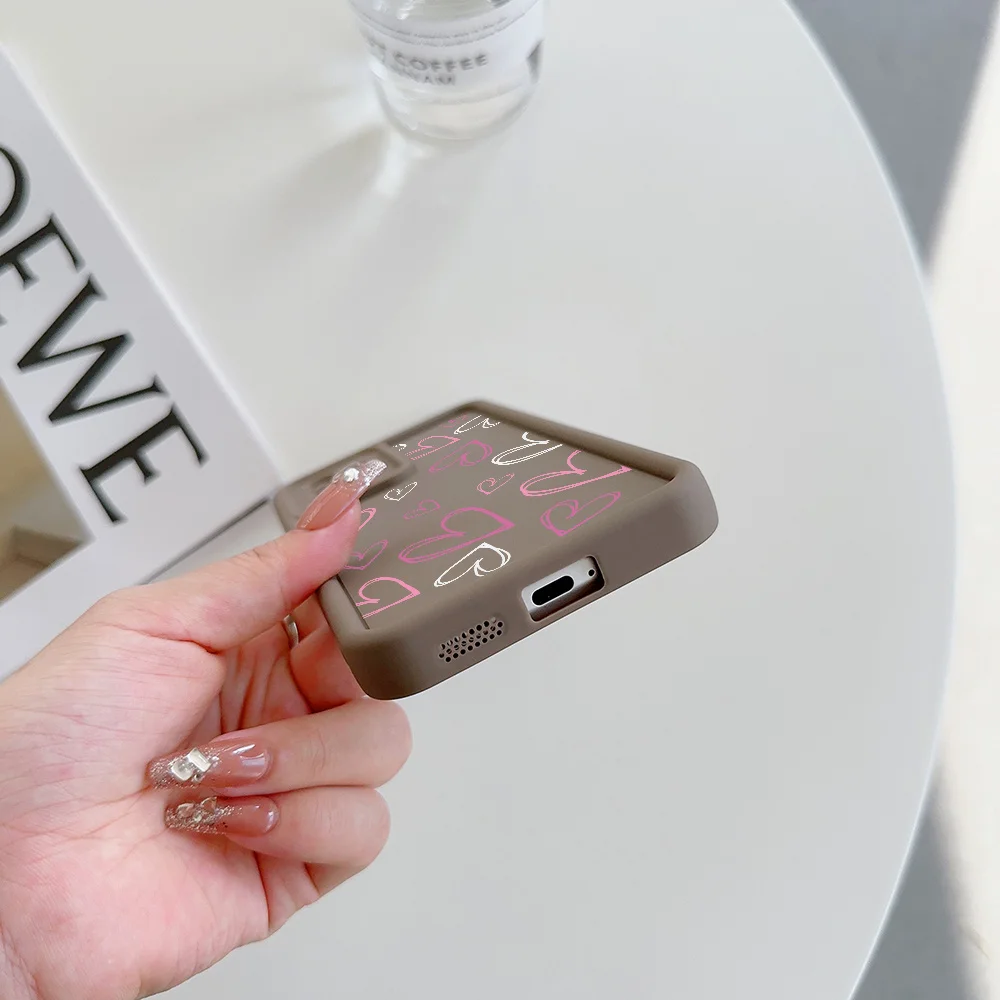 لطيف Y2K الحب القلب قضية الهاتف ل Xiaomi Redmi ملاحظة 14 13 12 برو زائد 11 12S 11S Redmi 15C 15 14C 13C 12C 10C A5 غطاء سيليكون #5